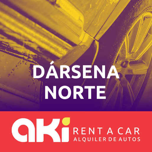 🚘 Alquiler de Autos en Dársena Norte Aki Rent a Car